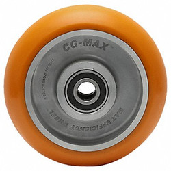 Albion Caster Wheel,5"x2",Orange AN0522808MAX