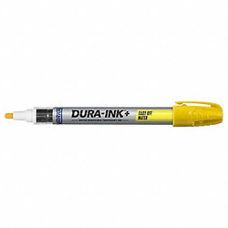 Markal Temporary Ink Marker,5-3/4" L,Yellow  96311