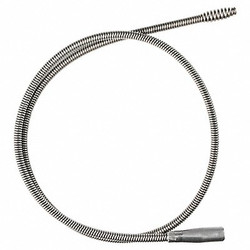Milwaukee Tool Drain Cleaning Cable,Metal,3/8" dia,4 ft 48-53-3574