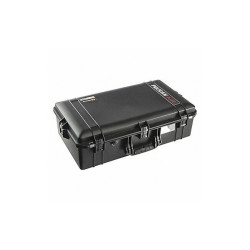 Pelican Protective Air Case,6.38 in,DblThrw,Blk 1605AIR