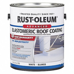 Rust-Oleum Elastomeric Roof Coating,0.9 gal 301903