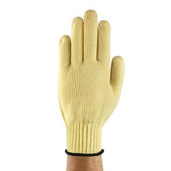 Ansell Knit Gloves,A3,XL,Yellow,PR 70-215