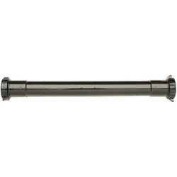 Do it Best 1-1/4 In. X 16 In. Black Plastic Double-End Extension Tube DIB41-16B