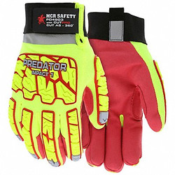 Mcr Safety Impact Mechanics Glove,PR PD4903L