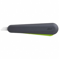 Slice Utility Knife,Black/Green,Straight  10563
