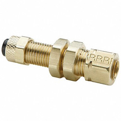 Parker Fitting,1-13/16",Brass,Compression 62PCABH-4