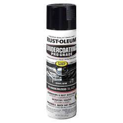 Rust-Oleum Rubberized Undercoating,Black,15 oz 248656