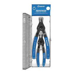 Imperial Retaining Ring Plier Set,0 Deg.,2 pc 42R