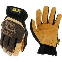 Mechanix Wear Durahide FastFit Leather Gloves Brown Extra Large