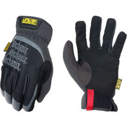 Mechanix Wear FastFit Work Gloves Synthetic Leather w/TrekDry Cooling Black Medi