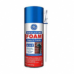 Ge Spray Foam Sealant,Yellow,12 oz 2744169