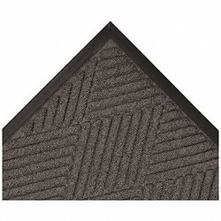 Condor Carpeted Entrance Mat,Charcoal,3ft.x5ft.  9JY24