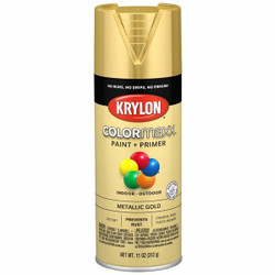 Colormaxx Spray Paint,Metallic Gold,11 oz K05588007