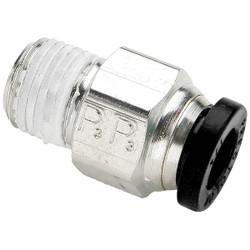 Parker Fitting,Pipe 1/4",Tube 5/32" W68PLP-5/32-4