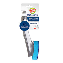 Scotch-Brite Non-Scratch Dish Wand,11 1/4 in L,Blue 451A-4