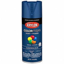 Colormaxx Spray Paint,Gloss,Regal Blue,12 oz K05535007