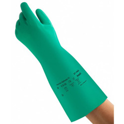 Ansell Chemical Resistant Glove,22 mil,Sz 11,PR 37-165