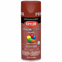 Colormaxx Spray Paint Primer,Red Oxide,12 oz K05583007