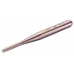 Ampco Safety Tools Round Pin Punch,3/8 x 7,Nonsparking P-52