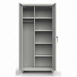 Strong Hold Storage Cabinet,75"x36"x24",Gray,4Shlv 36-W-244-L