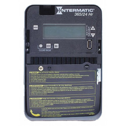 Intermatic Electronic Timer, Gray, Metal ET2115C