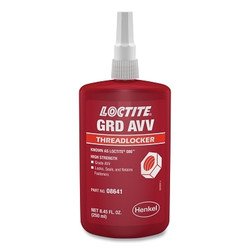 Grade AVV Threadlocker, 250 ml, Bottle, Red