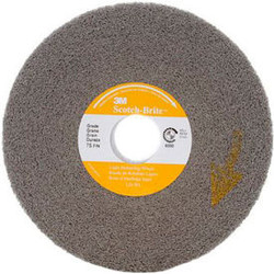 3M Scotch-Brite Light Deburring Wheel 6"" x 1"" x 1"" Silicon Carbide 7S FIN