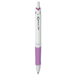 Pilot® PEN,ACROBALL,W/PURPLE,WH 31854