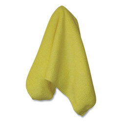 Impact® Premium Weight Microfiber Dry Cloths, 16 X 16, Yellow, 12/pack LFK700