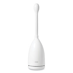 OXO Good Grips Nylon Toilet Brush With Canister, White 12241600