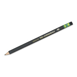 Dixon® PENCIL,6CT W/SHARPENER,BK X22506X