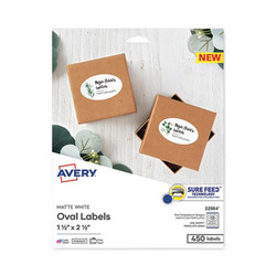 Avery® LABEL,1.5X2.5,18/SH,25 22564