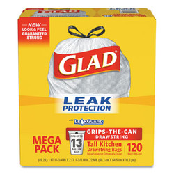 Glad® LINER,13GL,DS,120 78564