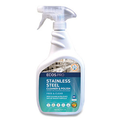 ECOS® PRO Stainless Steel Cleaner and Polish, 32 oz Spray PL9330/6
