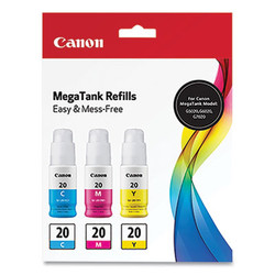 Canon® 3394c003 (gi-20) Ink, Cyan/magenta/yellow 3394C003