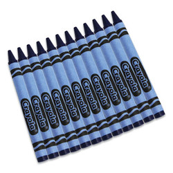 Crayola® Bulk Crayons, Blue, 12/box 52-0836-042