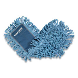 Coastwide Professional™ Looped-End Dust Mop Head, Cotton, 24 X 5, Blue CW56759