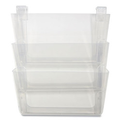 TRU RED™ FILE,WALL,LETTER,3,CLEAR TR55345