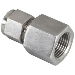 Brennan Industries Instrumentation Fittings,1/4",Plug,SS N2405-04-04-SS