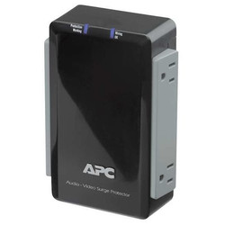 Apc Audio/Video Surge Device,Blk,5-15P,1800W P4V