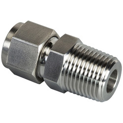 Brennan Industries Instrumentation Fittings,1/4",Plug,SS N2404-04-04-SS