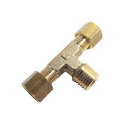 Parker Brass Metric Compression Fitting 0108 06 10