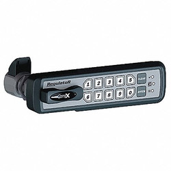 Compx Regulator Electronic Keyless Lock,Black,RH REG-S-R-3-BLK