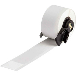 Brady Label,1 in W,Clear; White M6-23-427