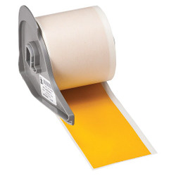 Brady Label,2 in W,Outdoor,Yellow M7C-2000-595-YL