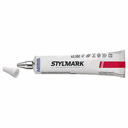Markal Liquid Paint Markers,Tube,6-1/4" L,White 96640