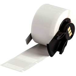 Brady Label,1 in W,Clear; White M6-19-427