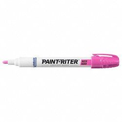 Markal Liquid Paint Marker,Valve,2-1/4" L,Pink 97410
