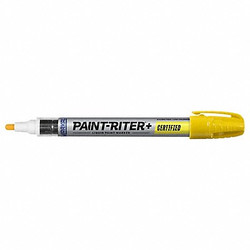 Markal Liquid Paint Marker,Valve,2-1/4"L,Yellow 96881