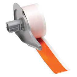Brady Label,1 in W,Outdoor,Orange M7C-1000-595-OR